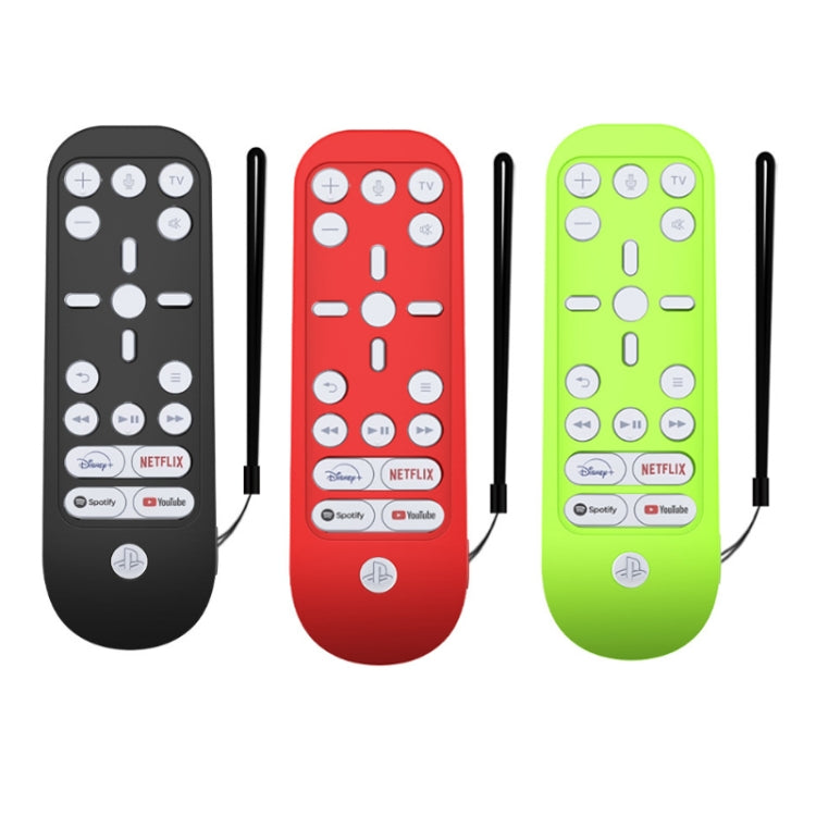 CaProcker de protection en silicone pour console de jeu et télécommande V1-1 pour PS5 (rouge)
