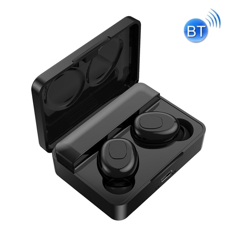5.0 TWS Mini Kids Wireless Bluetooth Headphones Color: Black