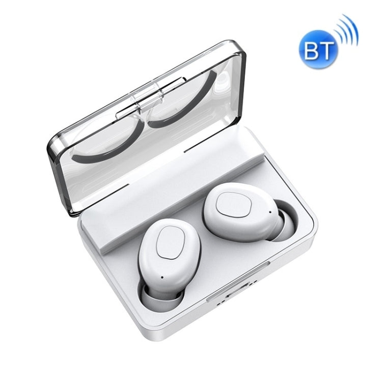 5.0 TWS Mini Niños Inalámbrico Bluetooth Auriculares Color: Blanco