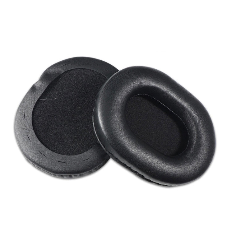 Cubierta de Esponja para Auriculares 2 PCS para Razer V2 Color: Cordero Negro