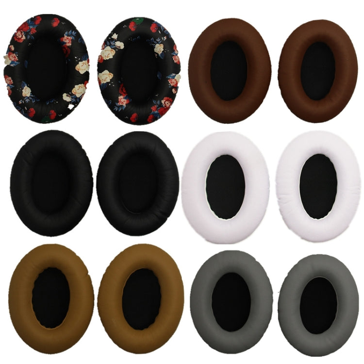2 PCS Headphone Sponge Cover for BOSE QC15 / QC3 / QC2 / QC25 / AE2 / AE2I (Print Color + Black)