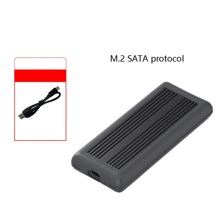 M.2 NVME / NGFF State Drive Troll Type-C3.1 SSD Caja de Disco Duro Móvil Estilo: NGFF Solo Cable