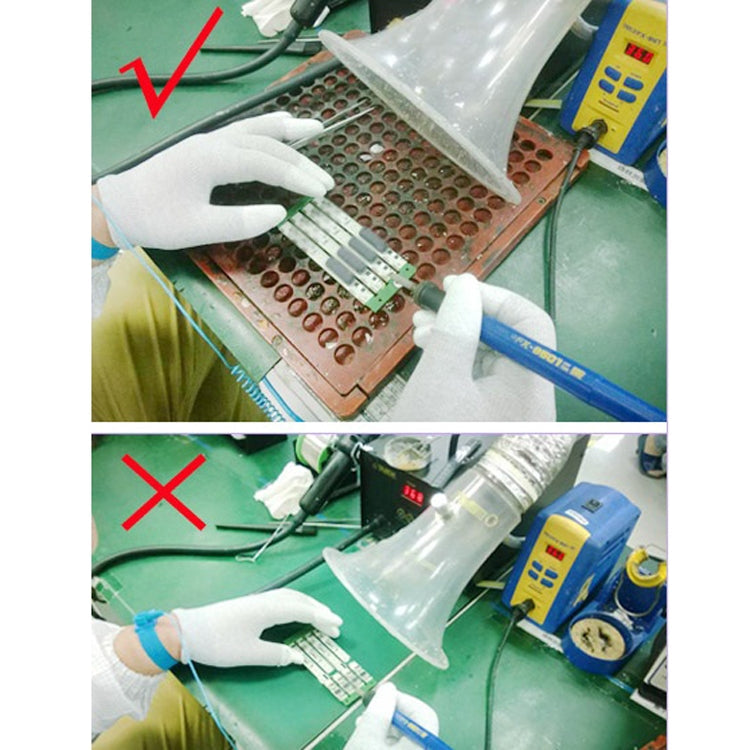 Tampon antistatique de navette État résistant à l'usure et tampon de flamme alcaline PVC Caoutchouc antistatique Spécification PVC : 1MX1MX2 mm (Vert ordinaire)