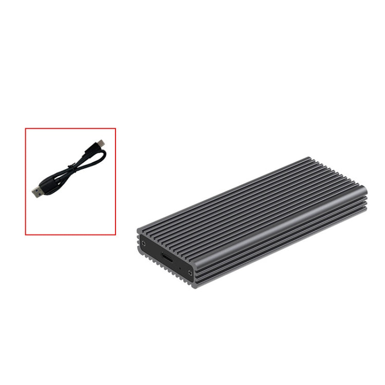 M.2 NVME/NGFF Mobile Hard Drive Enclosure Type-C3.1 External Solid State Drive Notebook Style: M280G NGFF Cable Only