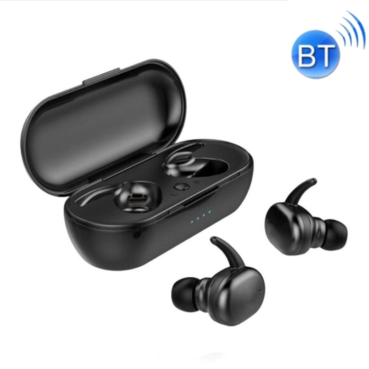 Y30 Auriculares Inalámbricos Bluetooth 5.0 In-Ear Mini Auricular Color: Negro