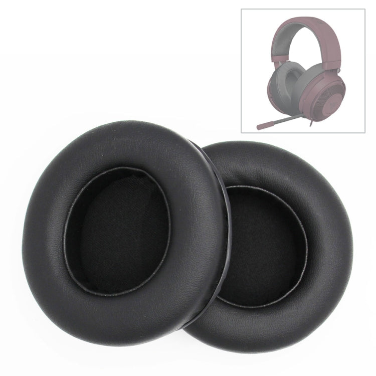 Auriculares espesos de espesos Conjunto de 90 mm Orejeras para Kraken 7.1 V2 Pro (Negro)