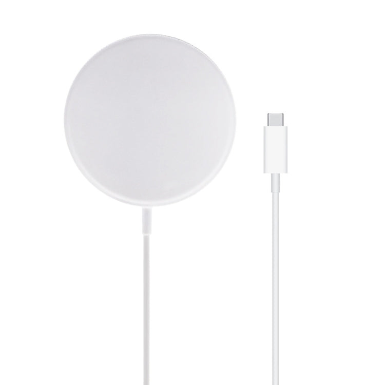 WHQ-200 PLASTIC PLASTIC 15W EASY FAST MAGNATIC Charging Smart ID Charger (White)