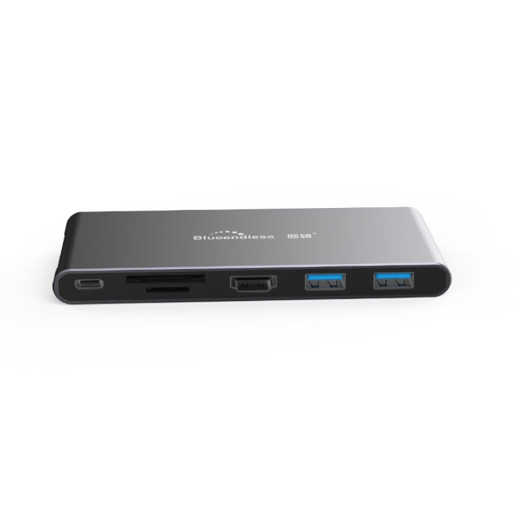 AzulnDlessless Mobile Discal Detal Dock Type-C a HDMI USB3.1 Drive State Solid Estilo: 6-IN-1 (Soporte M.2 NGFF)