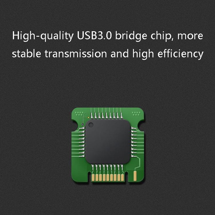 Universal Transal 2.5/3.5 pouces USB3.0 vers boîtier de disque dur SATA US Plug (HD01HUB)