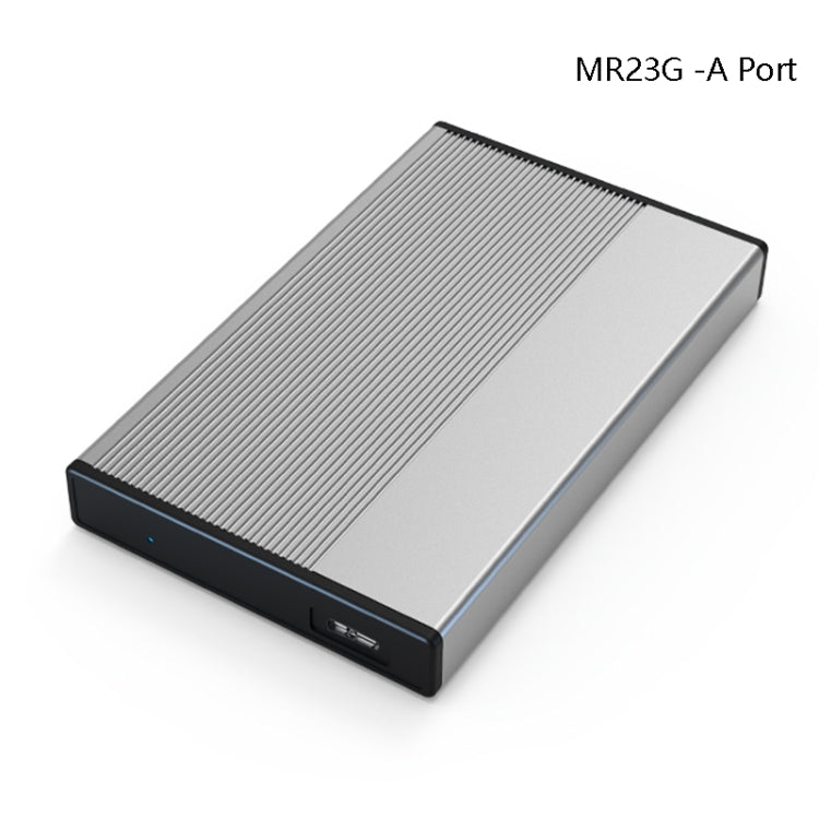 AzulnDlessless 2.5 pulgadas Caja de Disco Duro Móvil SATA Puerto Serial USB3.0 Tool gratis SSD Estilo: MR23G -A PORT