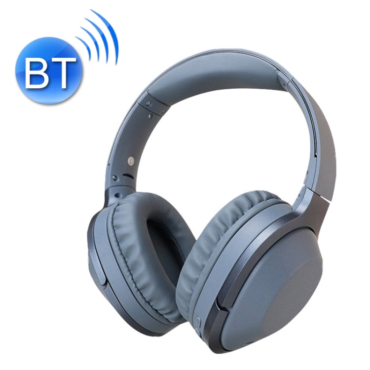 T-02 Macarron Gaming Learning Casque Bluetooth (Bleu)