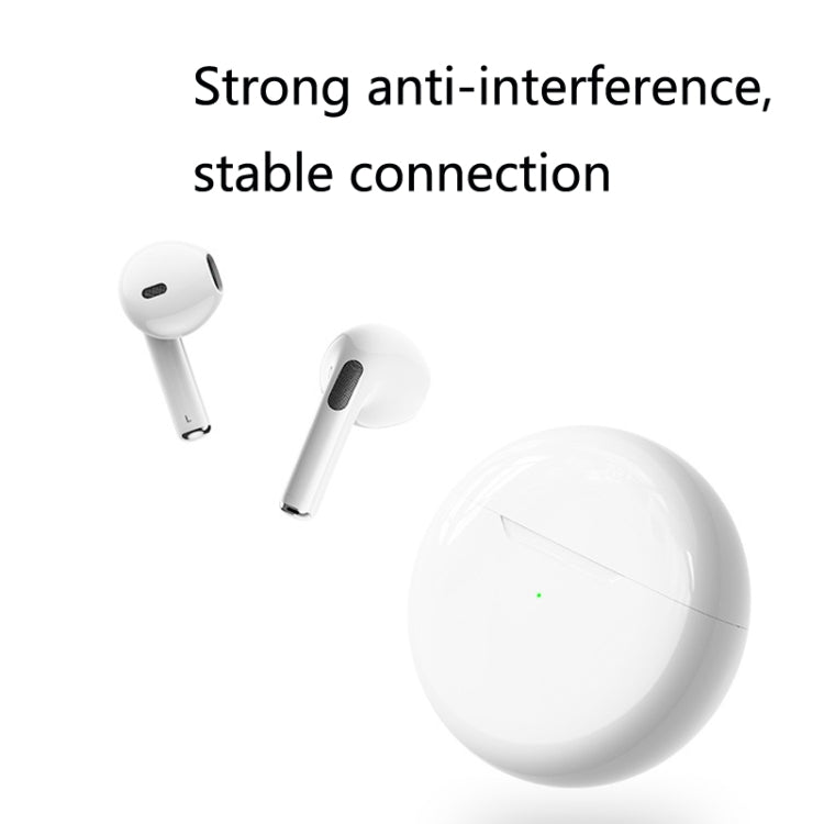 W-18 TWS HD Call Sports Binaural Stereo Bluetooth Earphone (White)