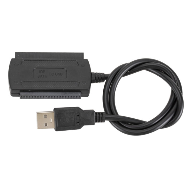 YP009 Câble de disque dur USB vers IDE/SATA à trois usages avec alimentation (prise britannique)