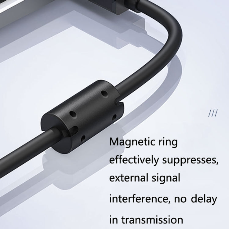 3 PCS JASOZ Câble d'impression USB Noyau en cuivre sans oxygène Longueur du câble: 0,5 m