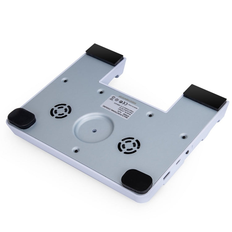 OIVOIV-P5241 Multi-fonction Cooling Host Fan Handle Charging Dock avec lumière LED Pour PS5 Couleur du produit: Blanc