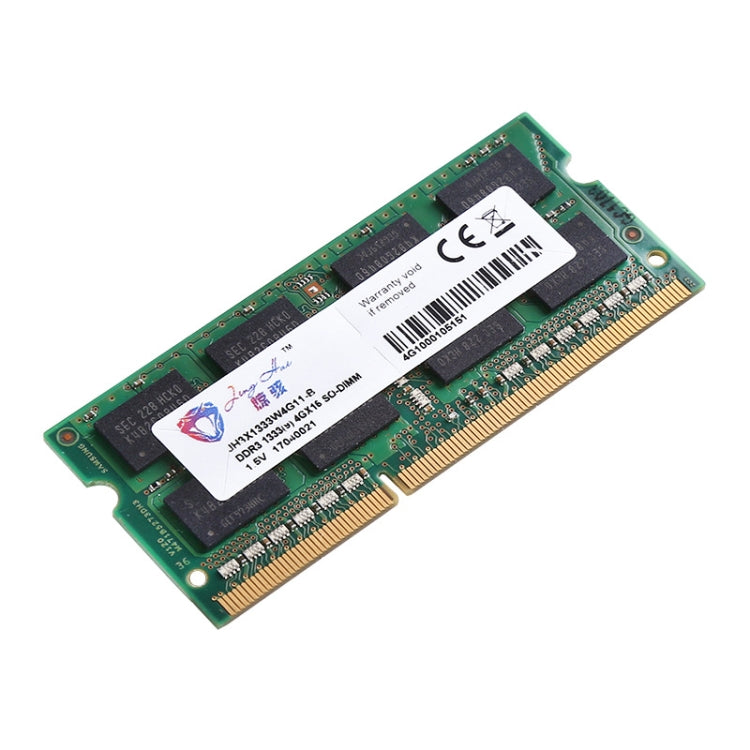 Jinghai 1600MHz DDR3L PC3L-12800S 1.35V Basse Tension Bande Mémoire Basse Tension Capacité Mémoire: 4GB
