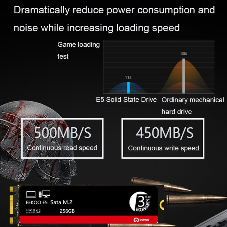 Eekoo E5 M.2 SATA Solid State Drives For Desktops/Laptops capacity: 64G