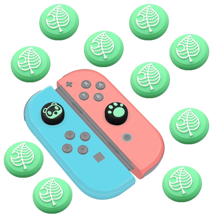 10 PCS Silicone Stopper Cap Button Capuchon de protection 3D pour Nintendo Switch / Lite Joycon (n ° 50)