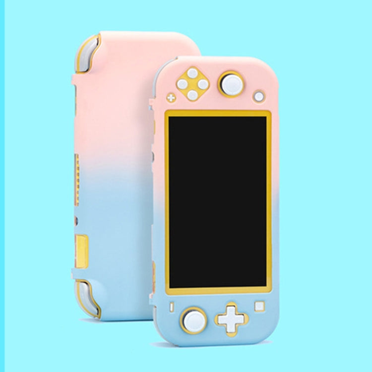 Gradient All-inclusive Protective Shell for Switch Lite / Switch Mini (Pink Blue)