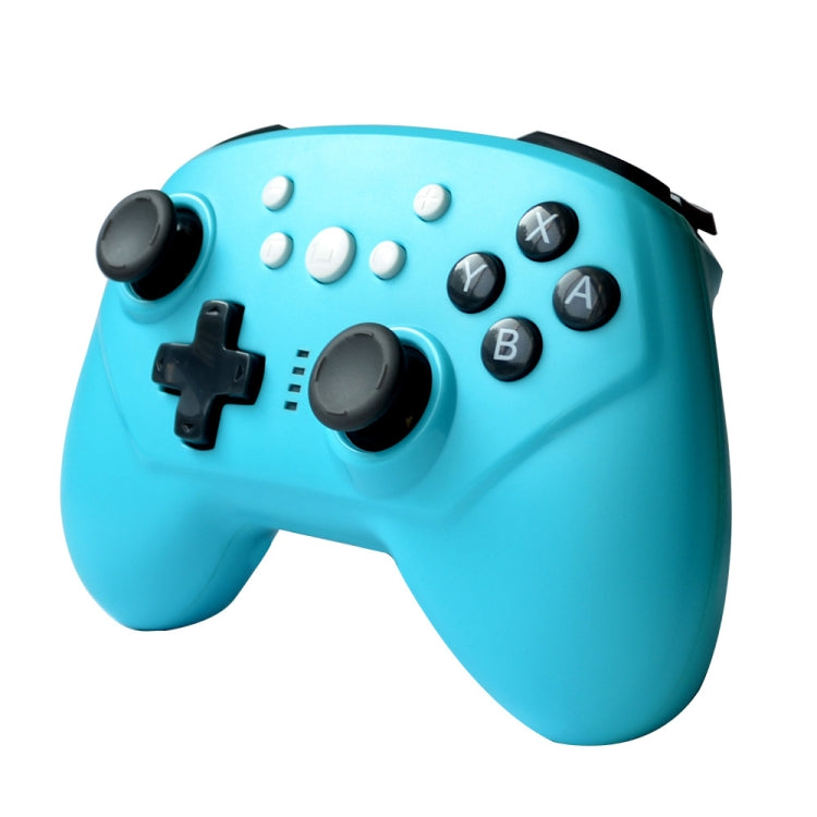 Poignée de jeu Bluetooth sans fil SW-01 avec mini vibration corporelle à six axes pour Nintendo Switch Lite (Bleu)