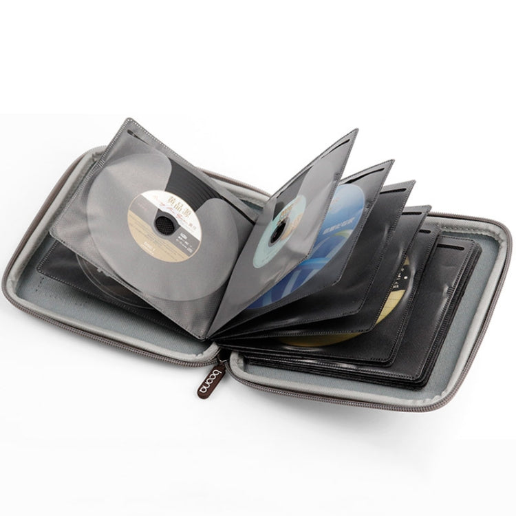 BAONA BN-F021 CAPA CAPA de DVD CD Bolsa de almacenamiento CD de la bolsa de almacenamiento de CD Para PS4 (Negro)