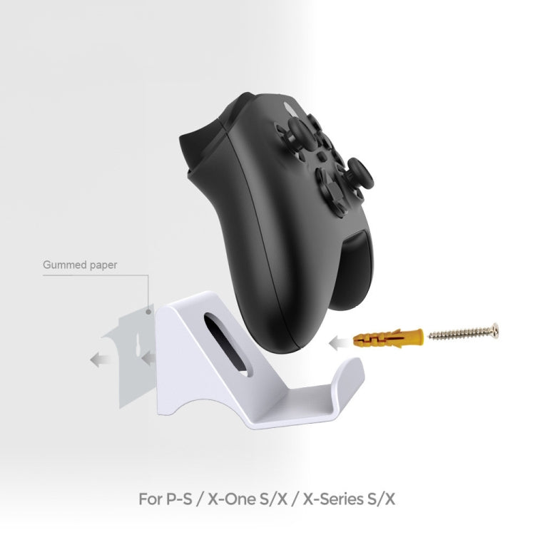 Dobe TP5-1543 Chemin de stockage de disque de jeu + support de poignée suspendu pour PS5 / Xbox