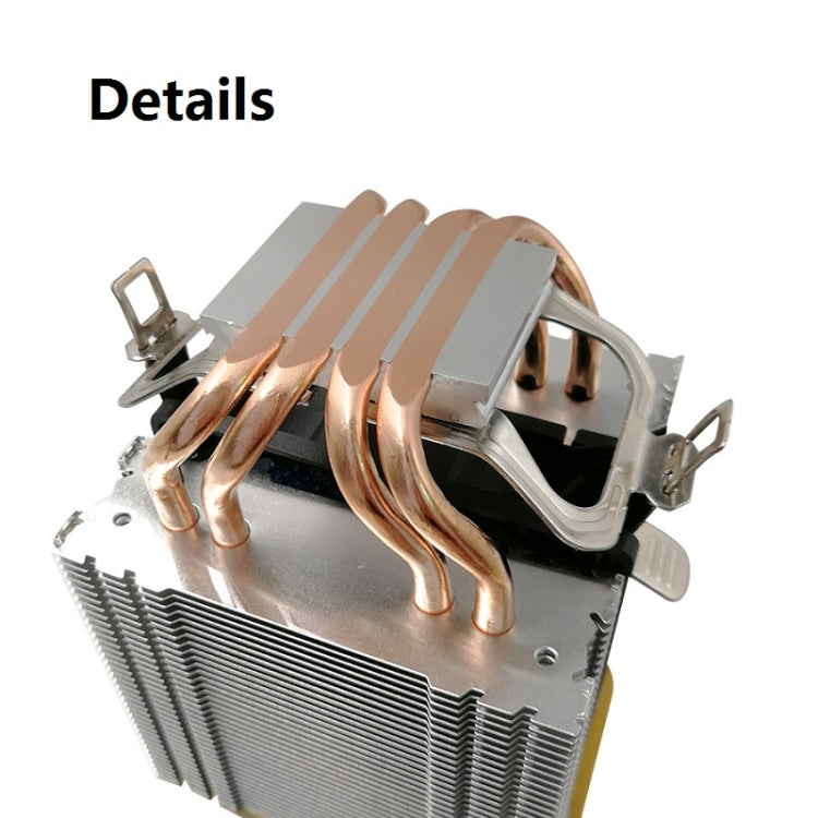 Cool Storm CT-4U-9CM HEAT PIPE Dual-TOWER CPU Radiator 9cm Copper Tube For 9cm Fan For Intel/AMD Platform Specification: 3-Wire Dual Wire Color Light Outdoor Light