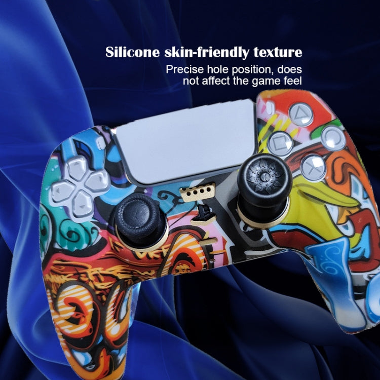 Housse de protection en silicone PS5 PS5 PS5 (plus de 10 chapeaux)