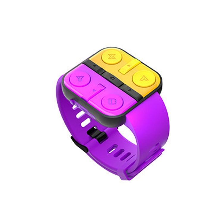 Poignée de jeu de montre IINE DANCE pour Nintendo SWITCH (jaune violet L402)