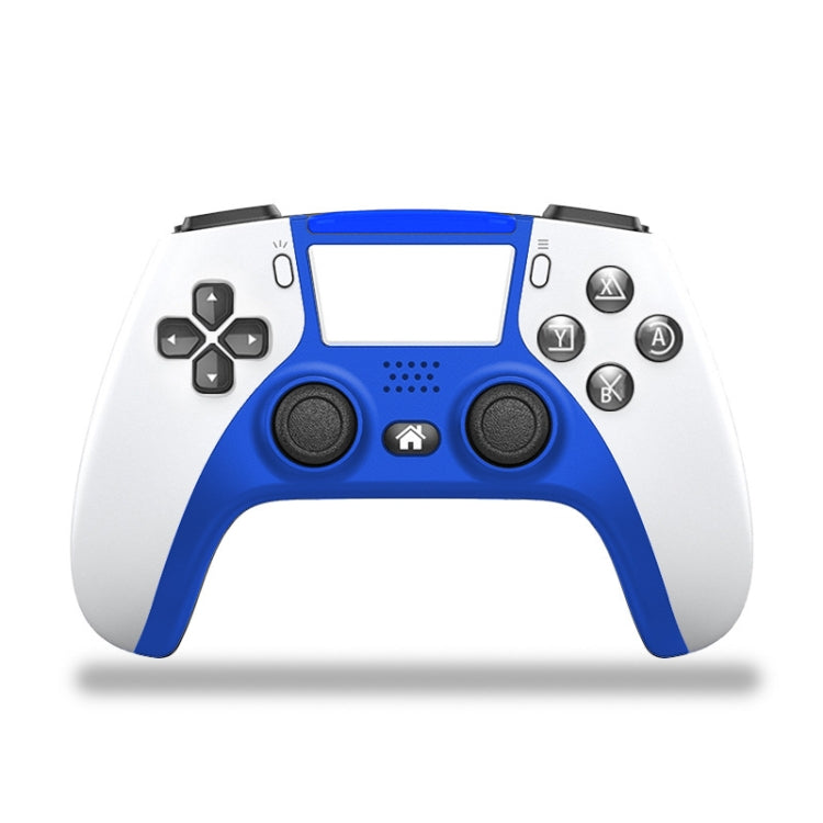 Bluetooth Wireless Six-EXAXIS Programable Dual-Vibration Gamepad Para PS4 (Azul)