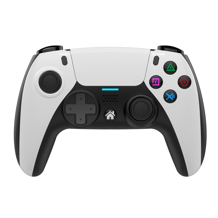 Wireless Bluetooth Game Controller for PC / PS4 / Switch (White)