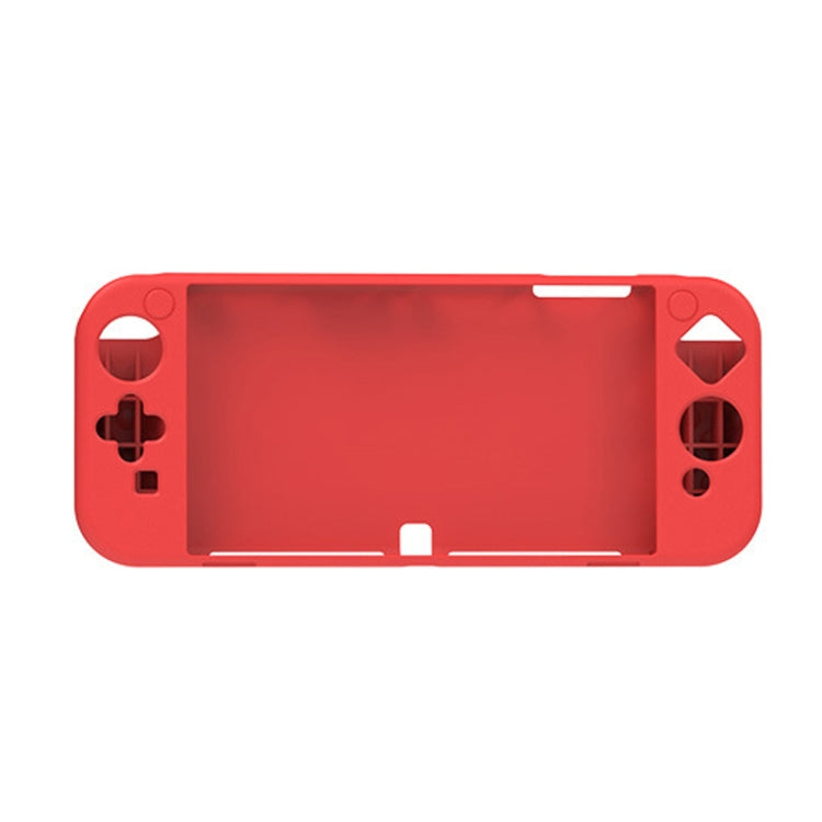 Dobe TNS-1135 Console de Jeu Console Modèle Intégré Etui de Protection à Glissière Souple Tout Compris pour Nintendo Switch Oled (Rouge)