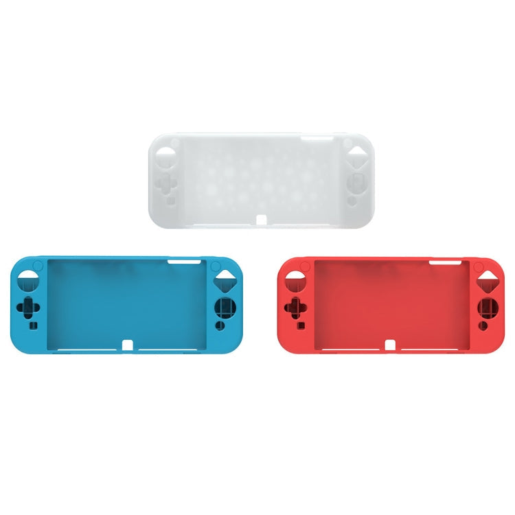 Dobe TNS-1135 All-Inclusive Embedded Smooth Slide Protection Case for Nintendo Switch Oled (White)