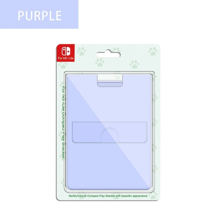 Soporte simple de 2 PCS Game Console Para Nintendo Switch Lite (ZX-1211 Morado)