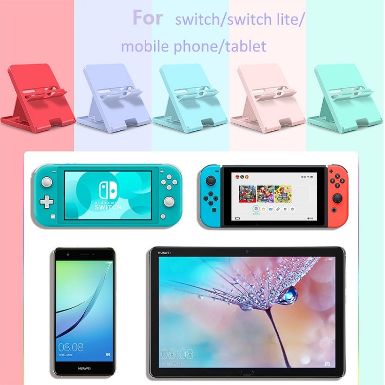 Support de console de jeu simple 2 pièces pour Nintendo Switch Lite (ZX-1212 rouge)