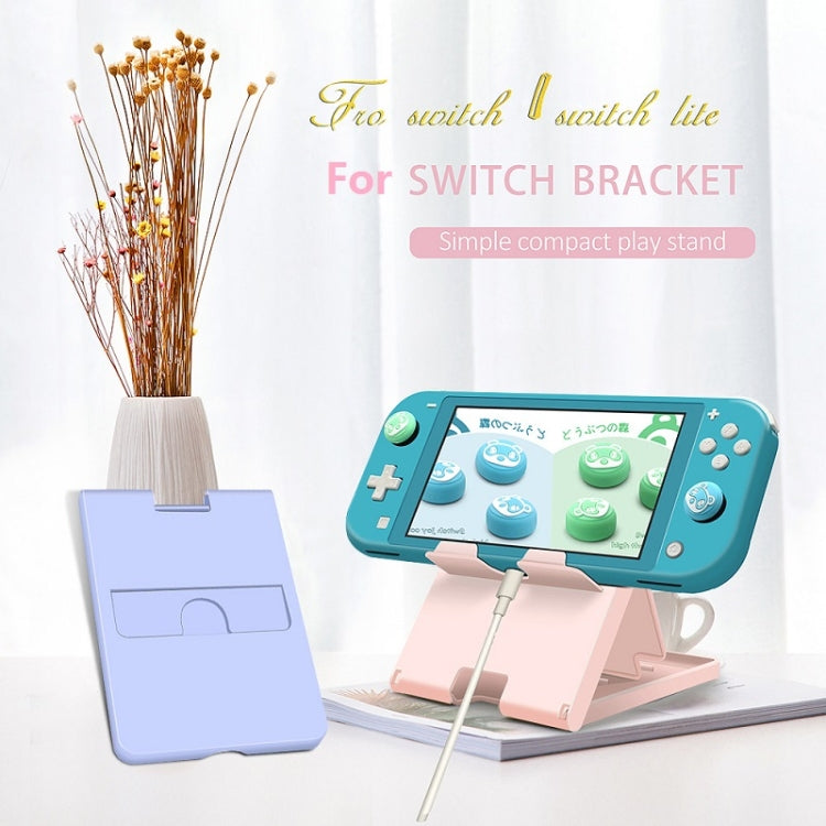 Simple 2 PCS Game Console Stand For Nintendo Switch Lite (ZX-1207 Girl Pink)