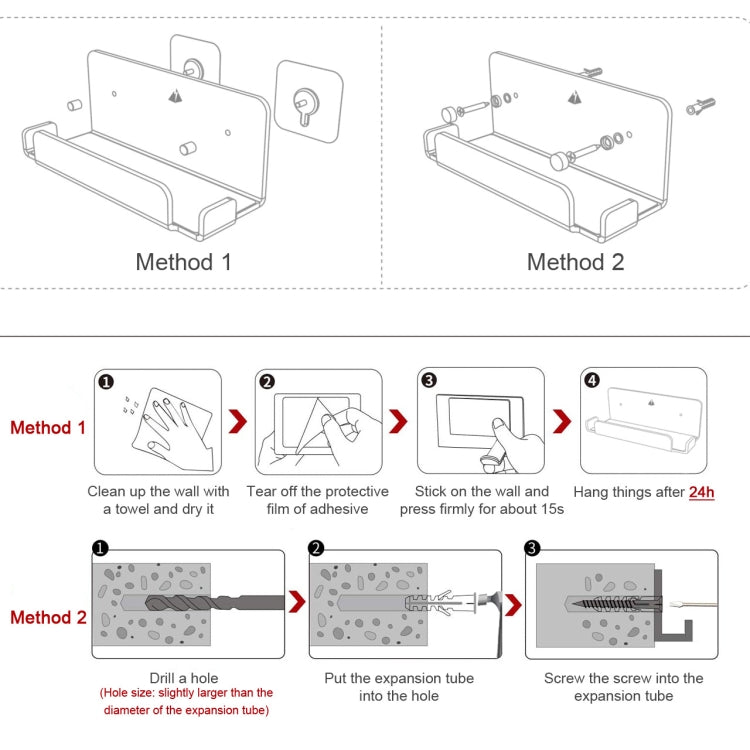 Console de jeu support de rangement mural accessoires de console de jeu support de stockage pour Nintendo Switch (transparent)