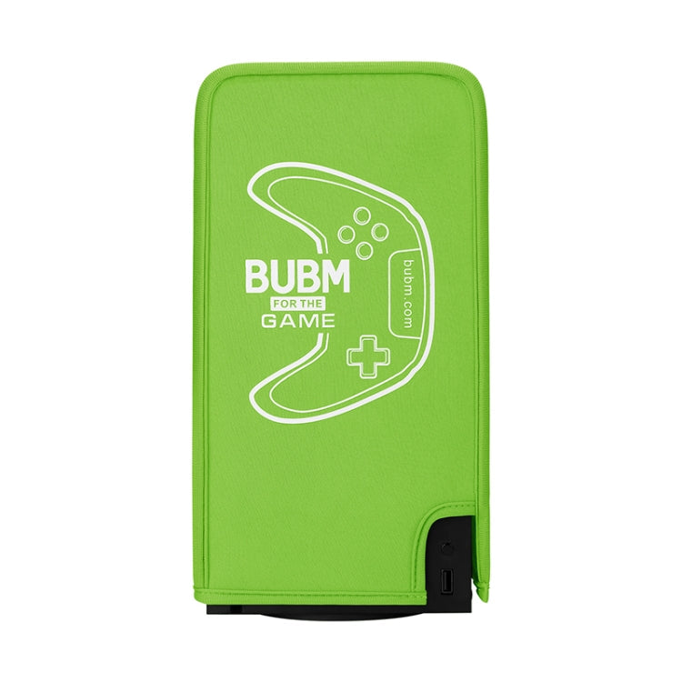 BUBM BM010D7007 Game Console Dust Cover For Xbox Series X (Green)