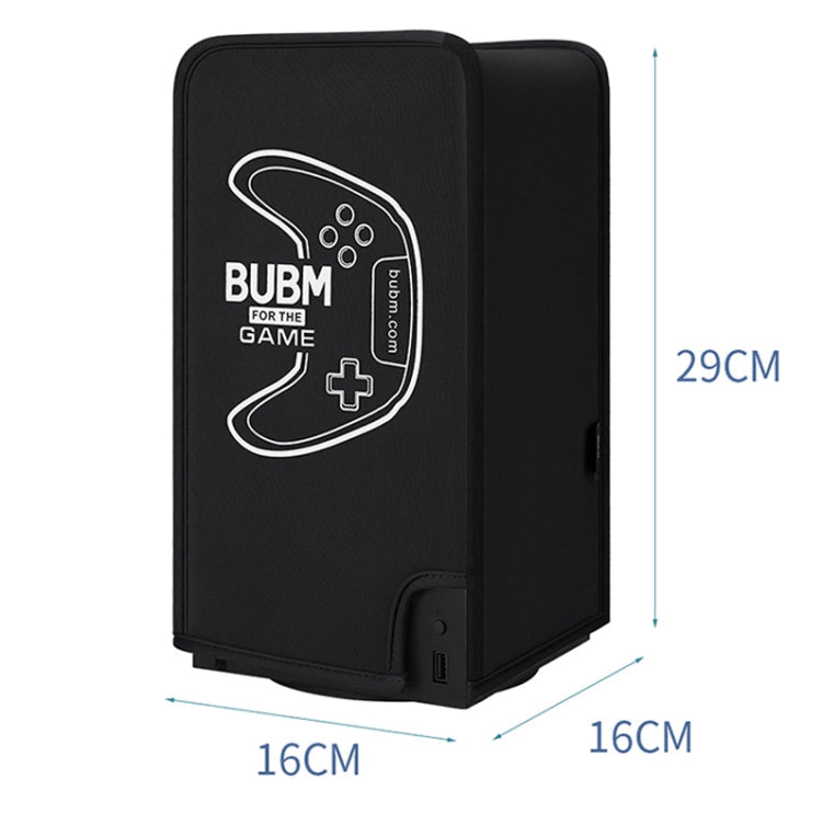 Bubm BM010D7007 Housse anti-poussière pour console de jeu pour Xbox Series X (gris argenté)