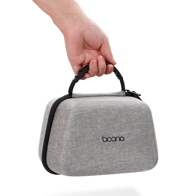 Baona EVA Hard Shell Gamepad Storage Bag For PS5/PS4/Xbox/Switch Pro Style: Single Layer Gray