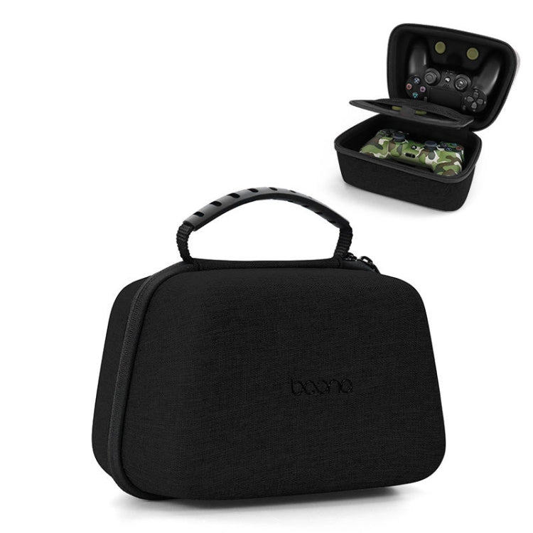 Baona EVA Hard Shell Gamepad Storage Bag For PS5 / PS4 / Xbox / Switch Pro Style: Double Layer Black