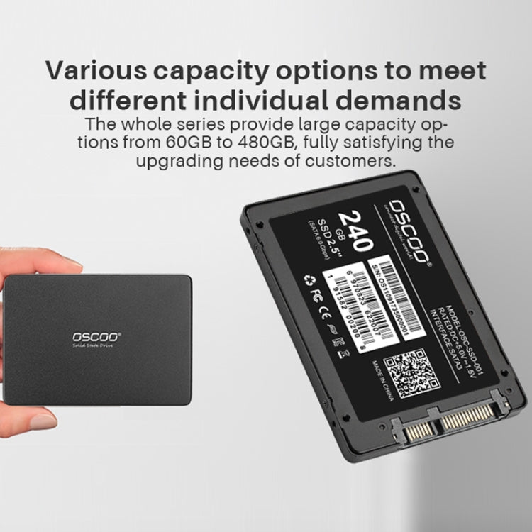 OSCOO OSC-SSD-001 SSD PRIGHT SOLID DIRECTOR CAPACIDAD: 240GB