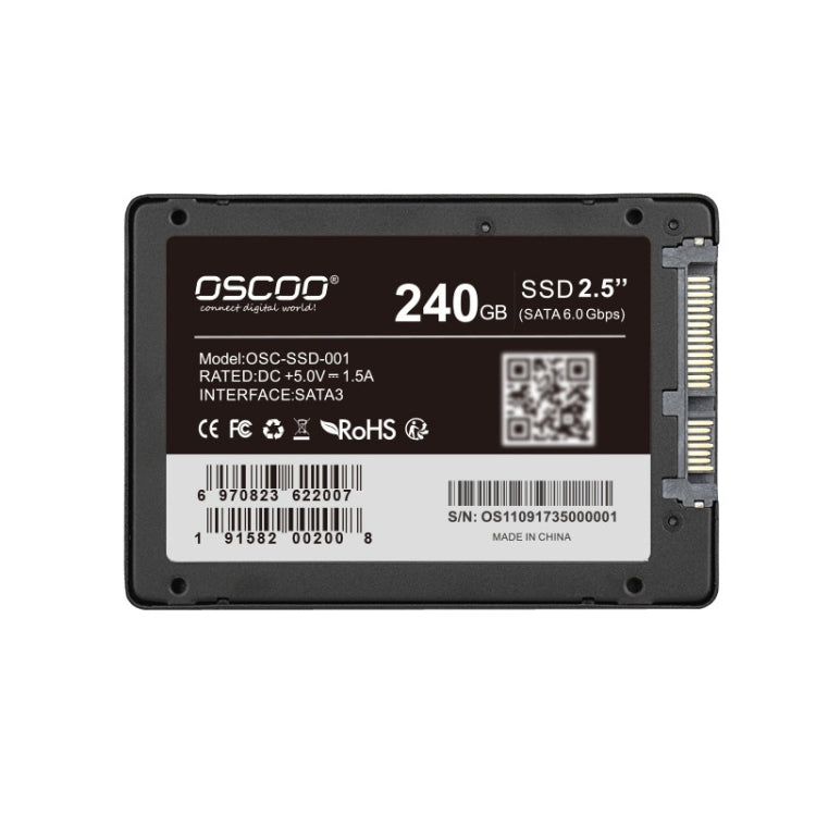 OSCOO OSC-SSD-001 SSD PRIGHT SOLID DIRECTOR CAPACITÉ : 240 Go