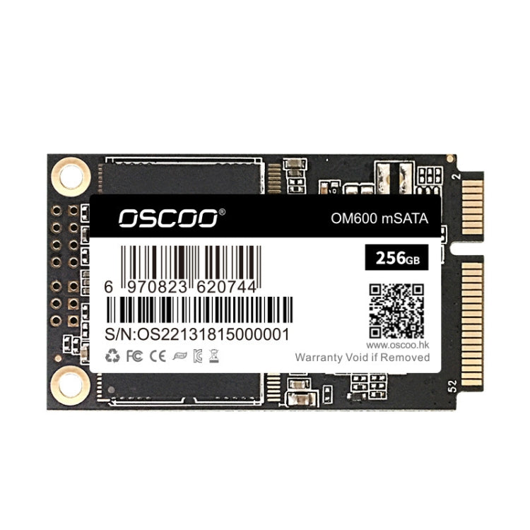 OSCOO OM600 MSATA Computer Solid State Drive Capacidad: 256GB