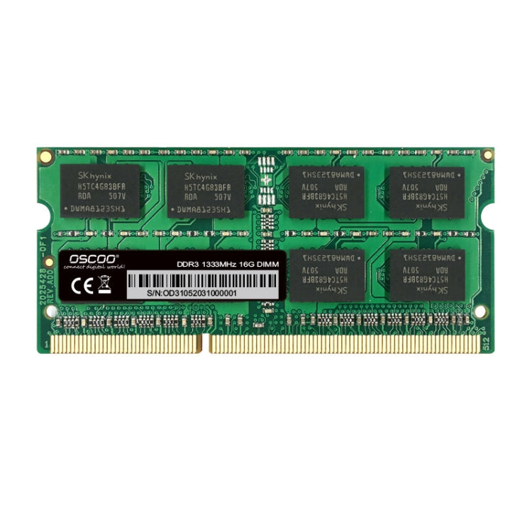 Memoria de la computadora OSCOO DDR3 NB capacidad de memoria: 4GB 1333MHz