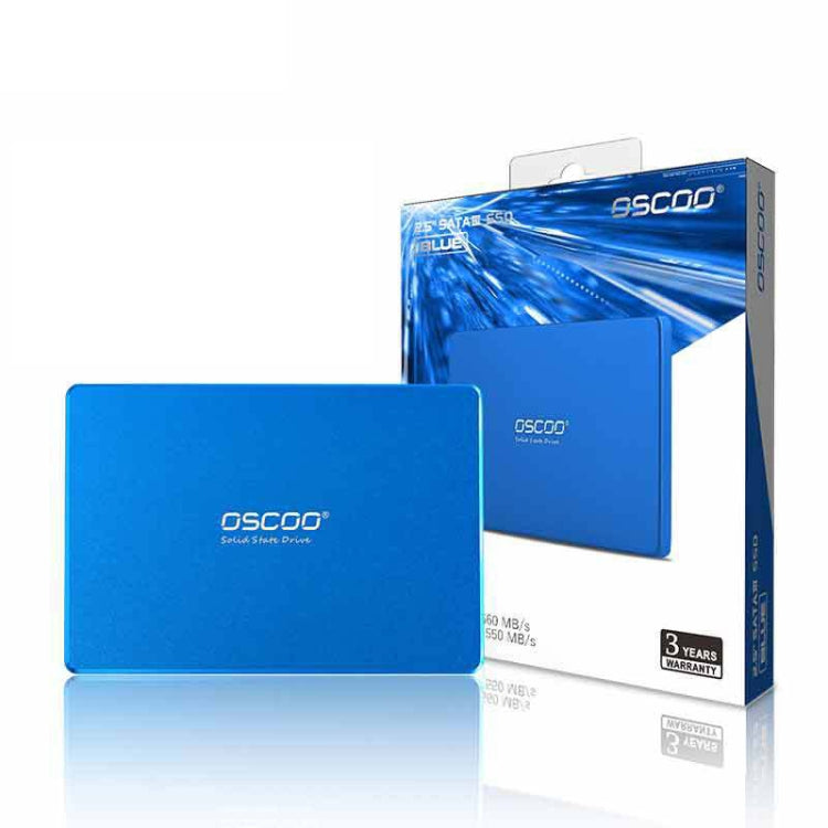 OSCOO SSD-001Blue 2,5 pouces SATA SAP SDA SANT SANT SOLID CAPACITÉ D'AUGMENTATION : 256 Go