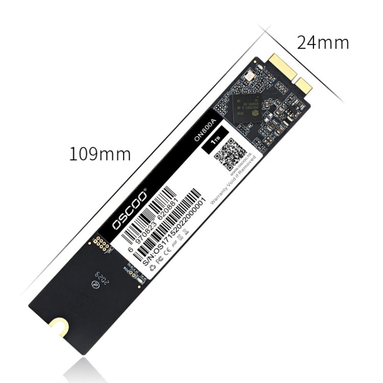 OSCOO ON800A SSD Ordinateur Solid State Drive Pour MacBook Capacité : 256 Go