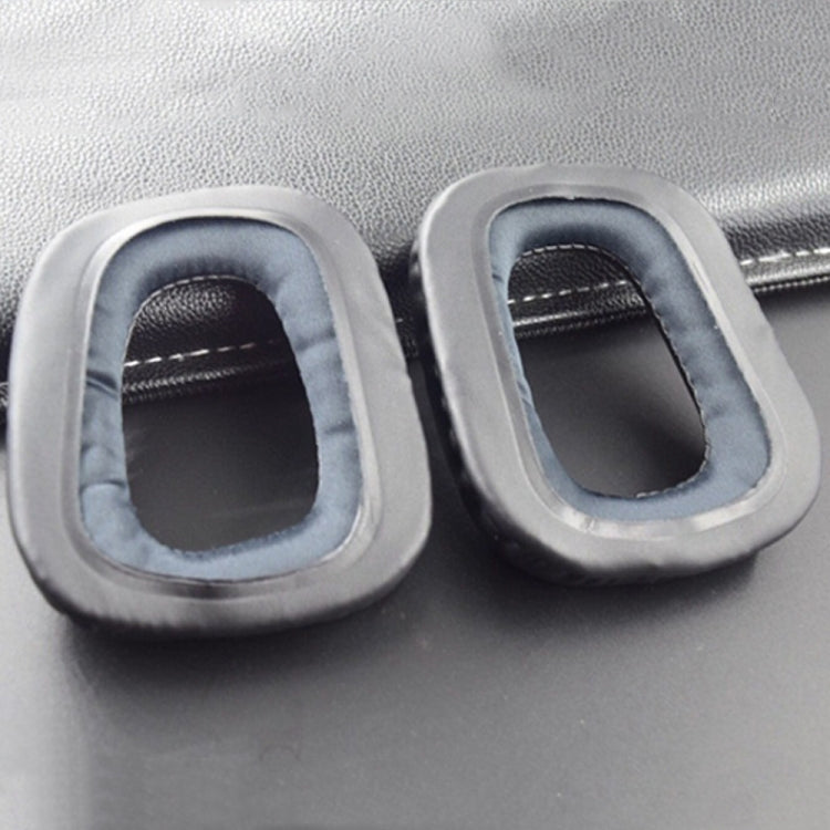 Orejas de Esponja para Auriculares 2 PCS para Logitech G35 / G930 / G430 / F450 (Negro)