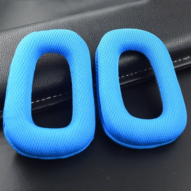 Orejas de Esponja para Auriculares 2 PCS para Logitech G35 / G930 / G430 / F450 (Azul)
