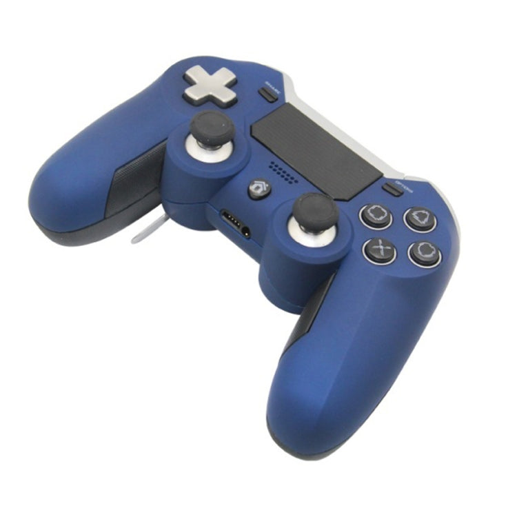 Wireless Bluetooth Controller HS-PS4125 with somatosensory awakening For PS4 / PC Product Color: Blue